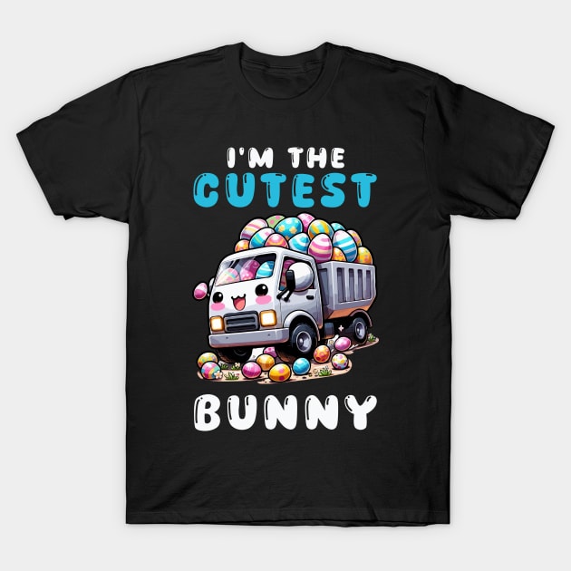 I'm The Cutest Bunny I Easter Bunny Egg Hunting T-Shirt by biNutz